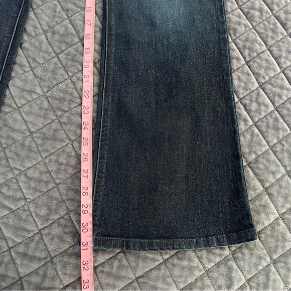 Democracy Ab Technology Itty Bitty Boot Jeans Women’s Size 14 Dark Wash CL - Picture 7 of 13